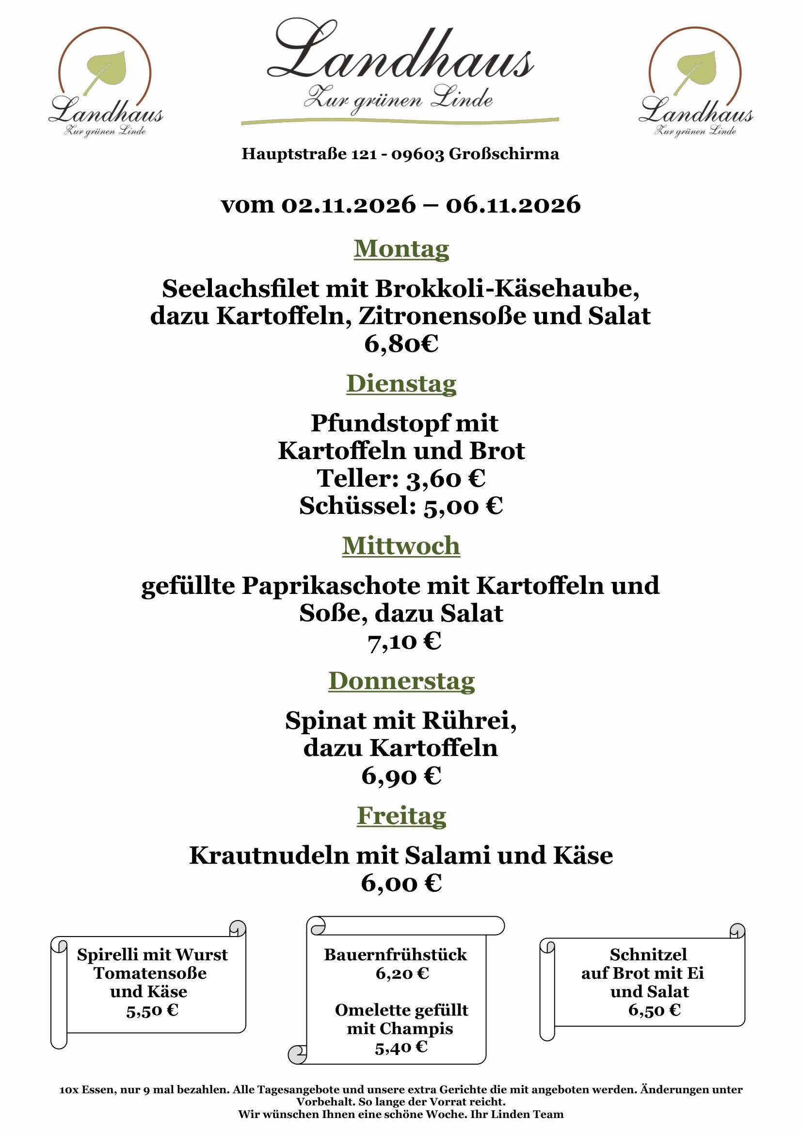 Wochenkarte-02.11.-06.11.26-Landhaus-zur-gruenen-Linde Wochenkarte-02.11.-06.11.26-Landhaus-zur-gruenen-Linde