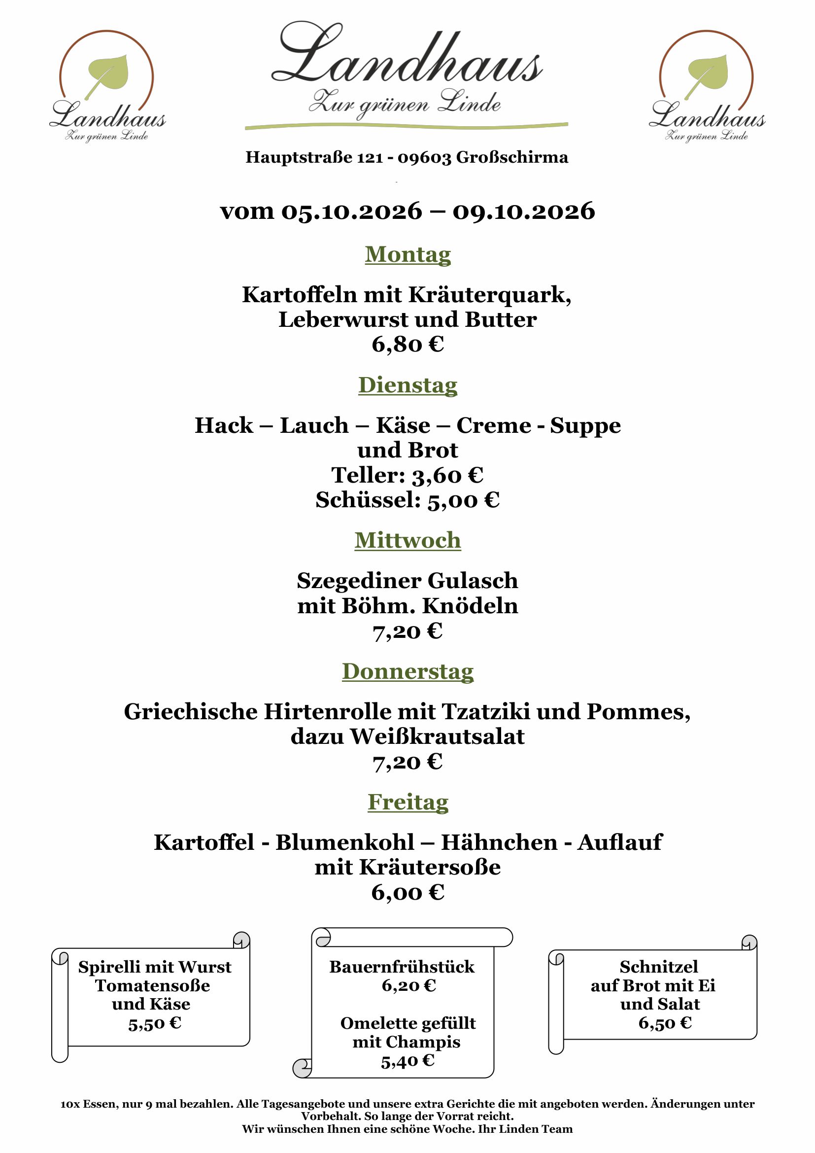 Wochenkarte-05.10.-09.10.26-Landhaus-zur-gruenen-Linde Wochenkarte-05.10.-09.10.26-Landhaus-zur-gruenen-Linde