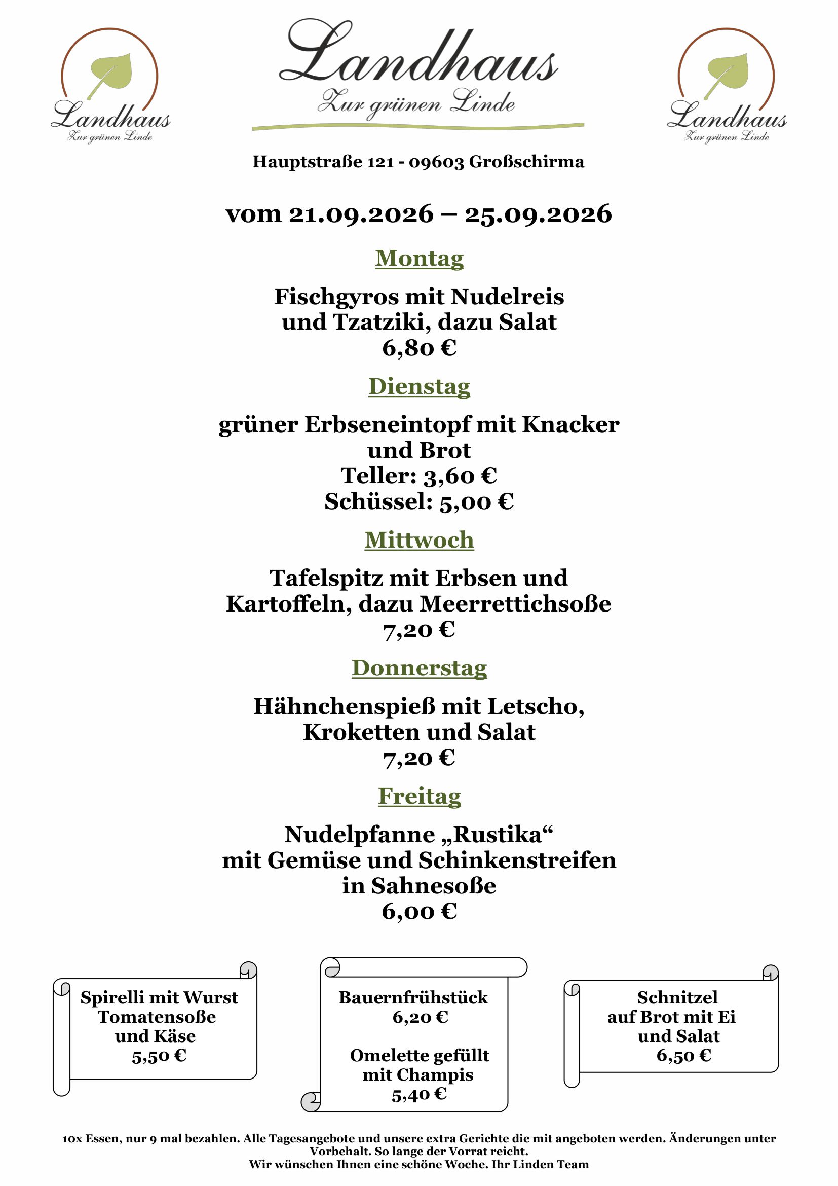 Wochenkarte-21.09.-25.09.26-Landhaus-zur-gruenen-Linde Wochenkarte-21.09.-25.09.26-Landhaus-zur-gruenen-Linde