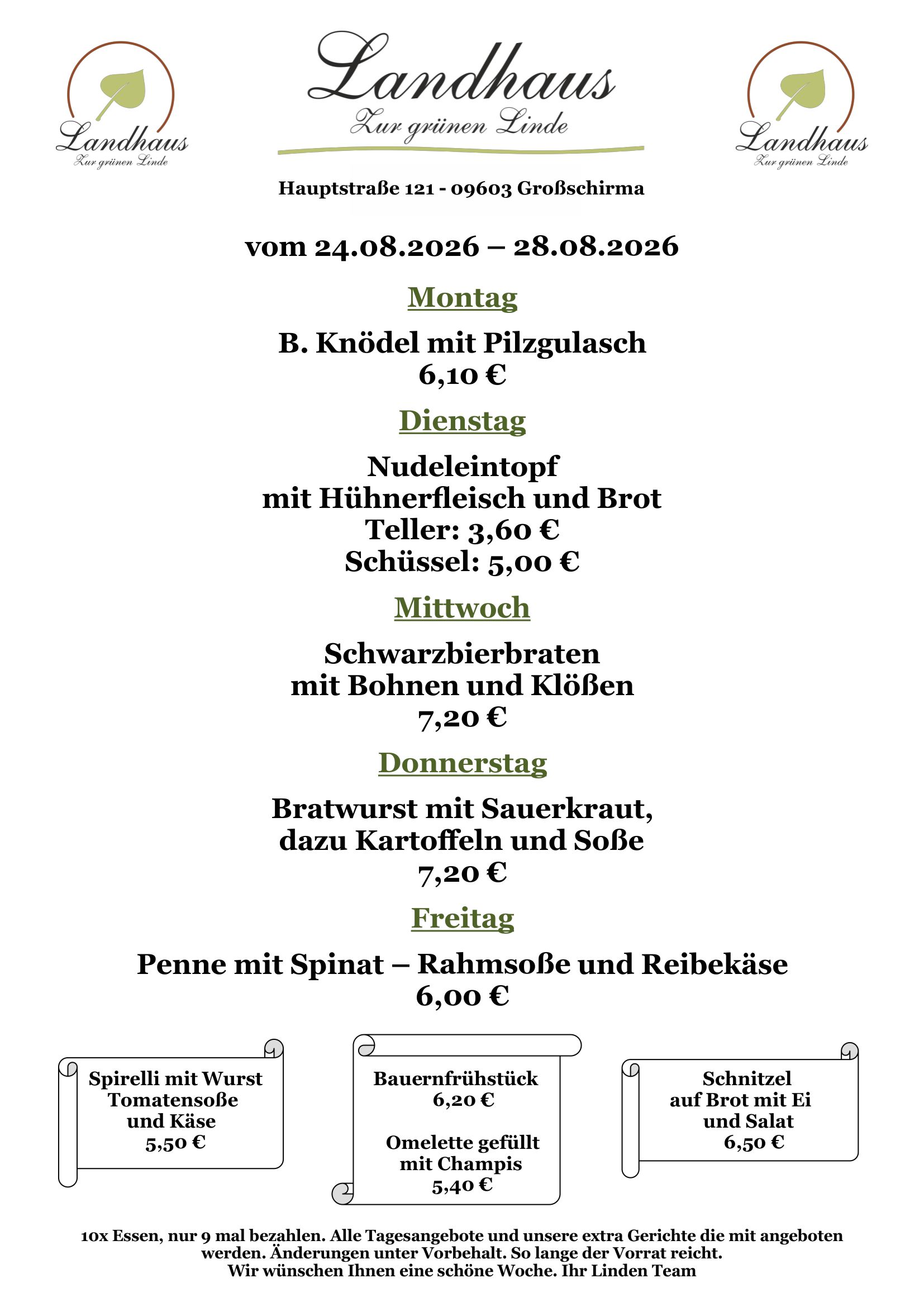Wochenkarte-24.08.-28.08.26-Landhaus-zur-gruenen-Linde Wochenkarte-24.08.-28.08.26-Landhaus-zur-gruenen-Linde