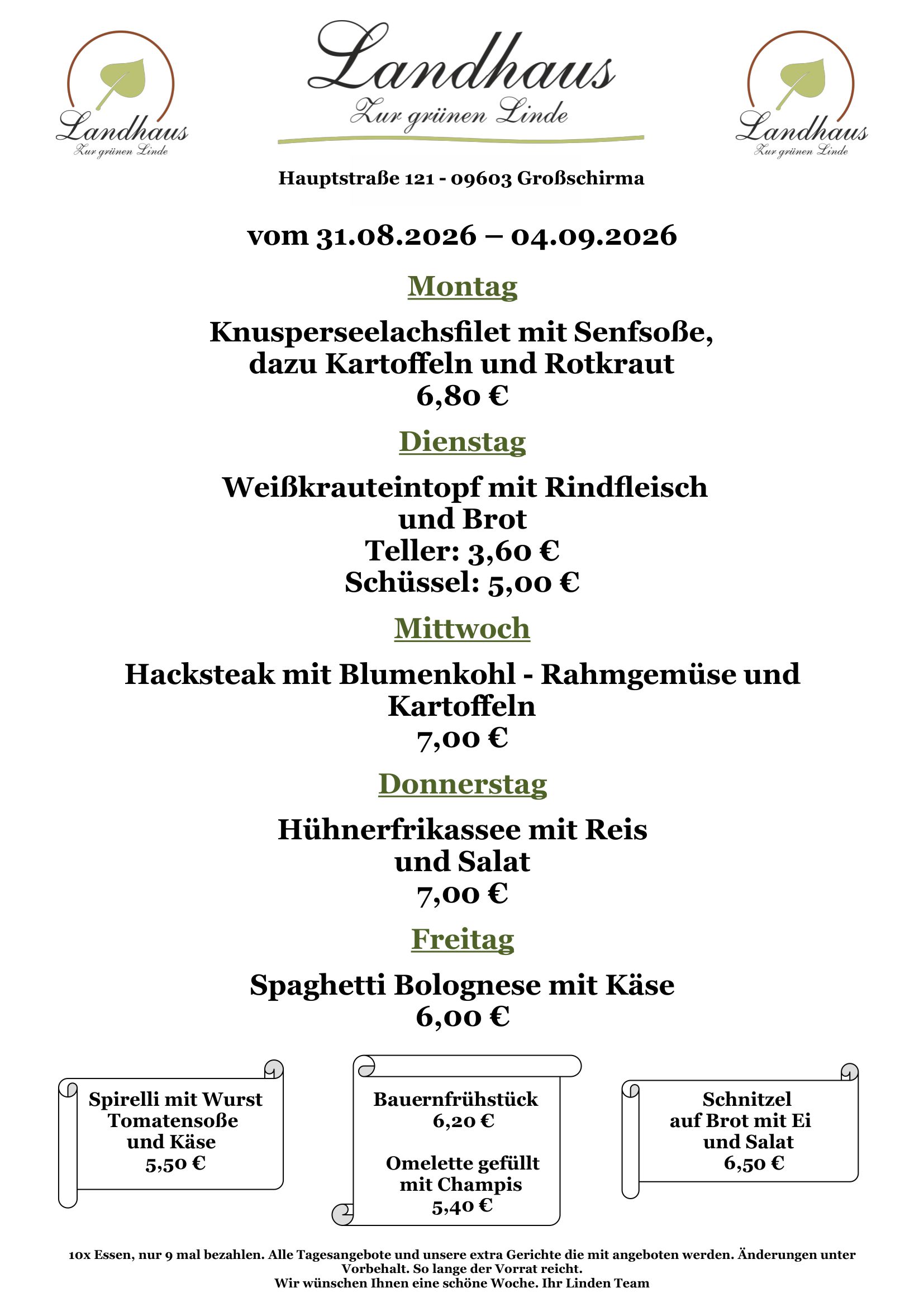 Wochenkarte-31.08.-04.09.26-Landhaus-zur-gruenen-Linde Wochenkarte-31.08.-04.09.26-Landhaus-zur-gruenen-Linde